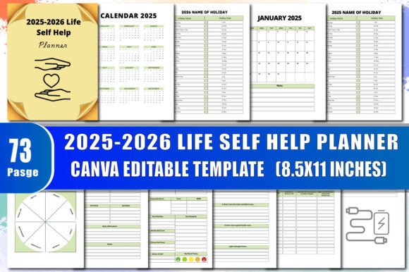 2025-2026 Life Self Help Planner: A Comprehensive Guide for Personal Growth