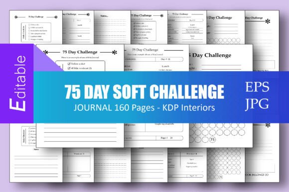 75 Day Soft Challenge Journal KDP 2026: A Practical Tool for Growth and Creativity