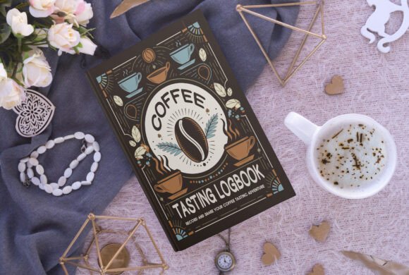Coffee Tasting Log Cover Design