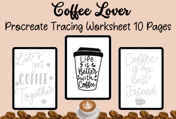 Discover the Coffee Lover Tracing Worksheet: A Unique Approach to Lettering Mastery