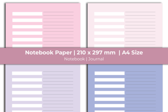 Essential Lined Notebook Paper Bundle for Everyday Creativity and Organization
