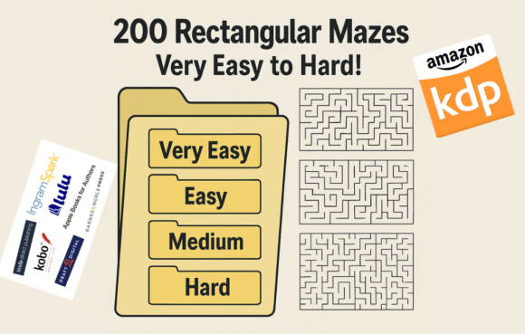 Rectangular Maze Bundle – 4 Levels